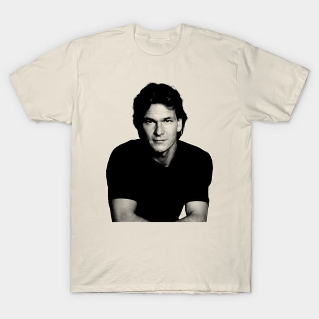 Patrick Swayze // Vintage Style Design T-Shirt by Indanafebry